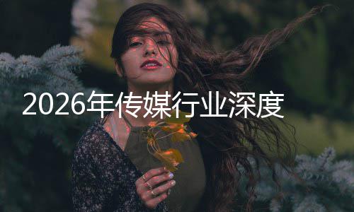 价值年传能跃业深在智重构中开周期度评媒行论迁与启新